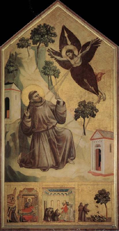  Assisi Saint - Francois accept the stigma